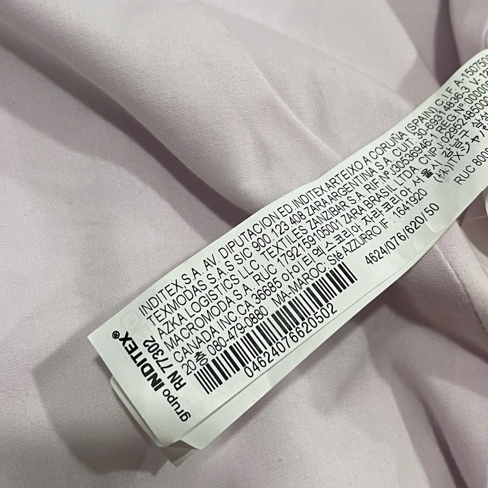 NEW Zara Mens Pastel Pink Poplin Suit Jacket
